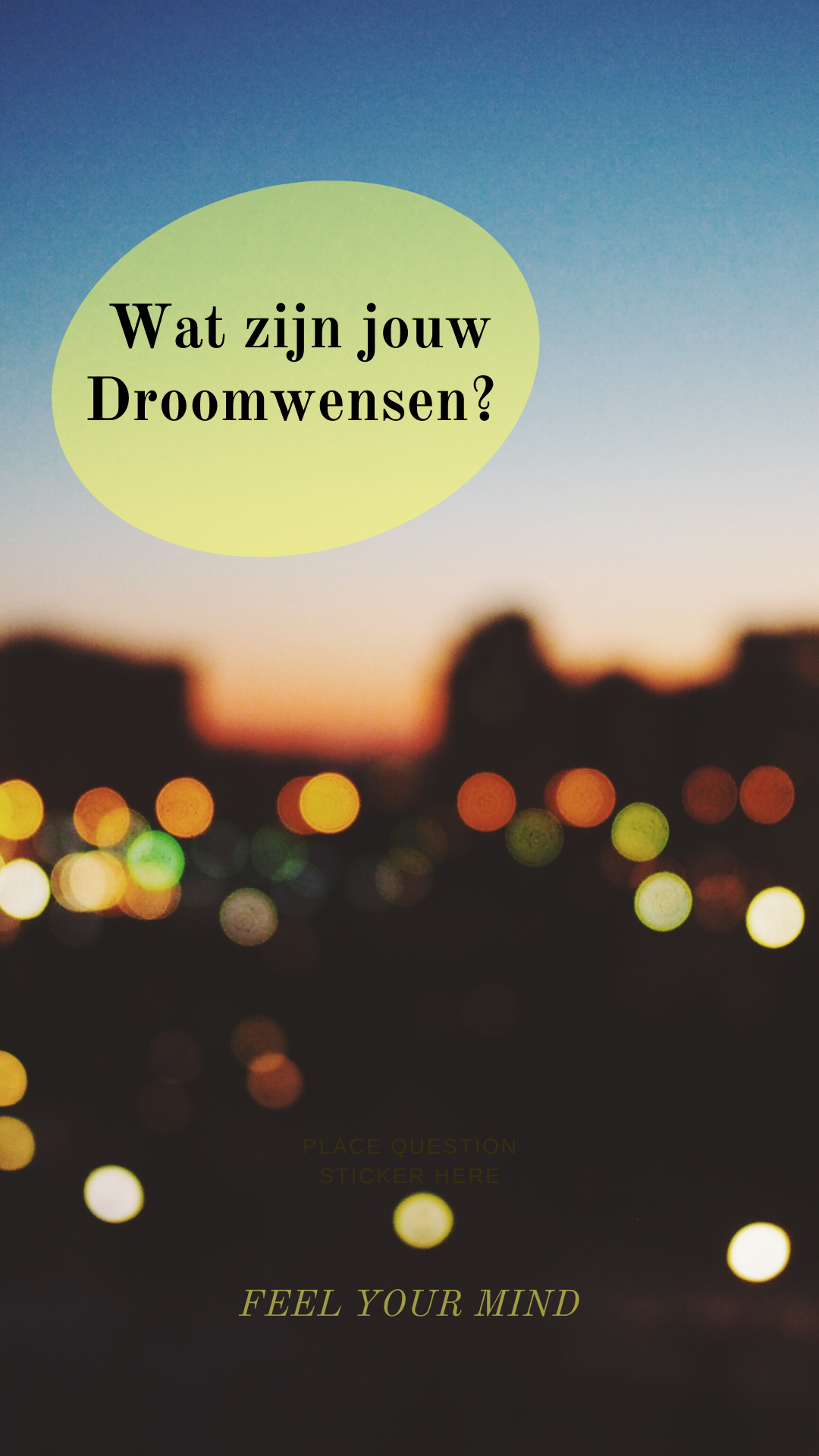 Jouw droomwensen